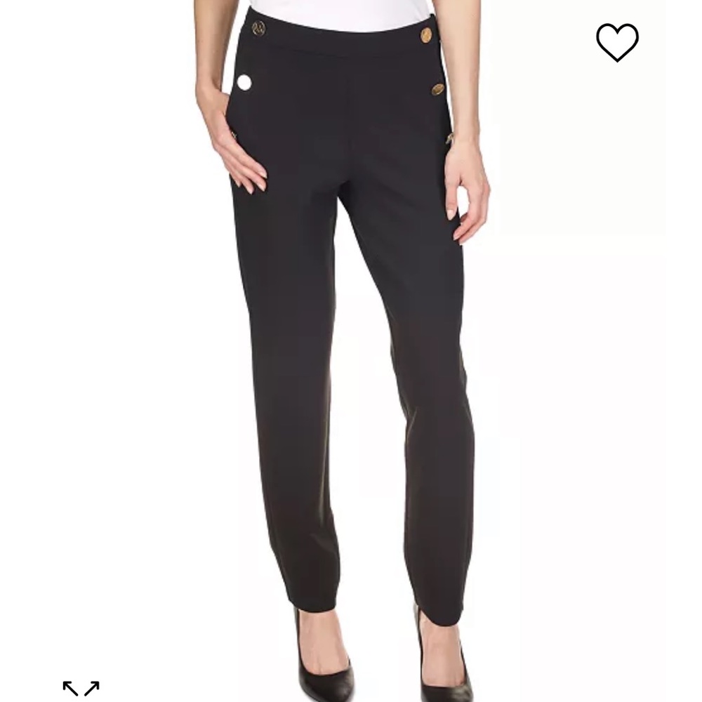 Black Michael Kors ankle trousers high rise brand new